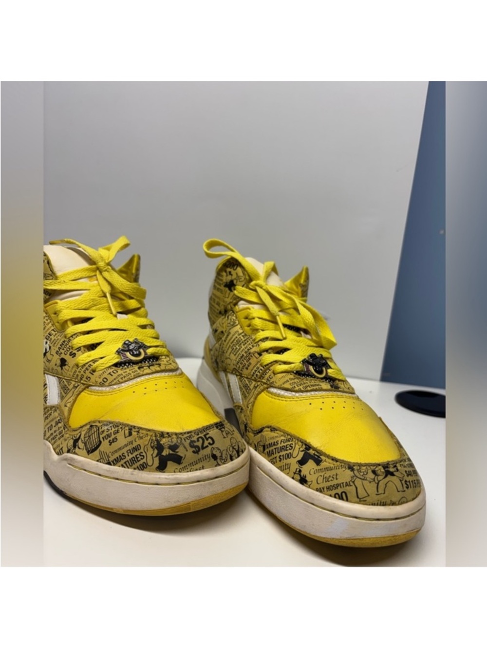 Reebok Monopoly Reverse Jam sneakers size 9 - Picture 3 of 7